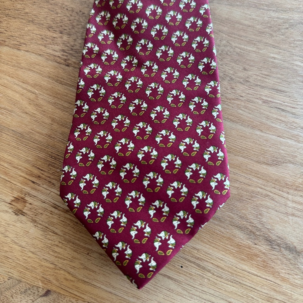 Salvatore Ferragamo Tie - Lucky Elephants